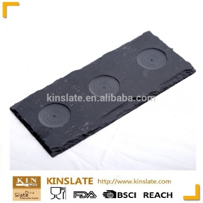 Wholesale natural slate stone coaster for sale with high quality