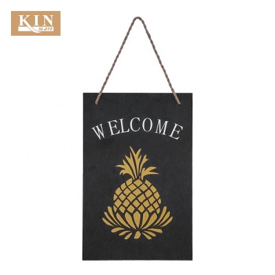 Pineapple small slate chalk board