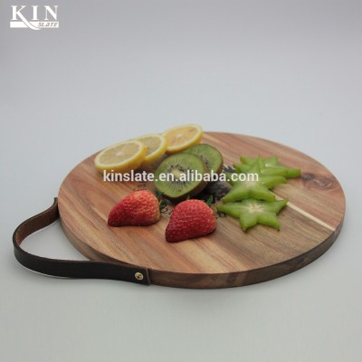 Special dia 30cm round acacia wood cutting board