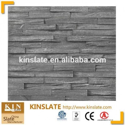 Decorative faux stone black artificial stone for walling