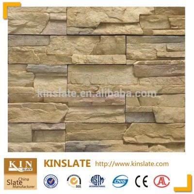 Rock Type Beige SYA-01 Artificial Rock Face Stone for building material