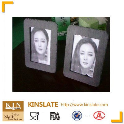 King slate natural slate stone photo frame