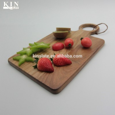 Custom popular natural rectangle acacia wood cutting board