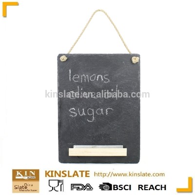 nature black slate chalkboard for Restaurant and Hotel