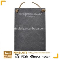 The nature black slate memo board for restaurant and Hotel with competitive price