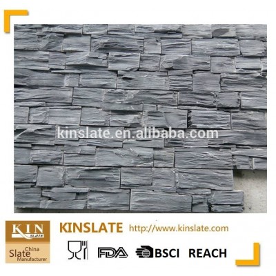 600 x 150 mm Z shape handmade natural split chipped surface slate culture stone