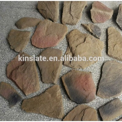 brown artificial stone wall cladding