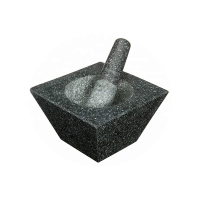 Rectangle mortar and pestle set